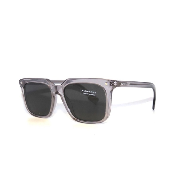 Burberry 4337 3028/87 56 Transparent Gray Sunglasses BE4337 - Picture 1 of 5